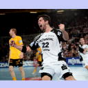 Nikola Karabatic jubelt.