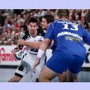 Nikola Karabatic wird attackiert.