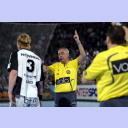 2 Minuten f�r B�rge Lund.