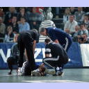 Wislander wird behandelt.