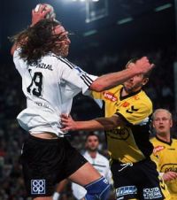 Staffan Olsson in action.