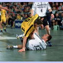 Zwischen Christian Scheffler und Viktor Tchikoulaev wurde es hitzig.