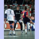 O'Callaghan beim 7m gegen Ege.