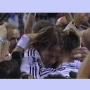 THW wird in Flensburg Meister: Jubel nach dem Abpfiff.