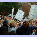 Meisterfeier 2002: Jubel um die Mannschaft.