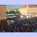 Meisterfeier 2002: 20000 Fans feiern die Mannschaft.