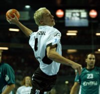 Johan Pettersson in action.