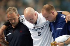 Verletzte sich gegen Ljubljana am Knie: Demetrio Lozano.