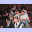 G�teborg-Tour 2003: Stimmung durch die Zebra-Fans.