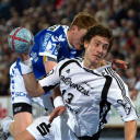 Zerbe kann Ahlm nicht stoppen.