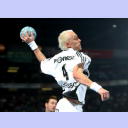 Johan Pettersson setzt zum Torwurf an.