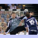 2. Halbfinale: Peter Gentzel hielt bei Nordhorn �berragend.