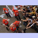 Jubel um die Zebras!