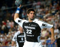 Nikola Karabatic in action.