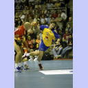 QS-Supercup: Marcus Ahlm setzt sich gegen Demetrio Lozano durch.