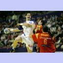 EM 2006: ESP - FRA: Nikola Karabatic.
