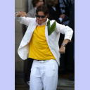 Deutscher Meister 2006! Marcus Ahlm auf dem Rathausbalkon.