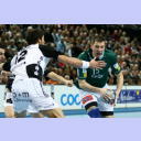 Karabatic gegen Dmytruszynski.