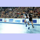 Dominik Klein beim Gegensto�.