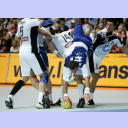 WM 2007: GER-FRA: Abwehrarbeit.