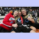 WM 2007: FRA-GER: Deutscher Jubel nach dem Sieg.