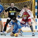 WM 2007: CRO - CZE: Filip Jicha in der Deckung.