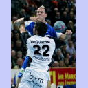 Nikola Karabatic gegen Pascal Hens.