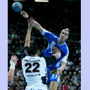 Nikola Karabatic gegen Pascal Hens.