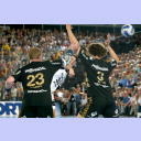 Dominik Klein gegen Boldsen und von Behren.