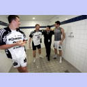 Frisch geduscht: Pressesprecher Bj�rn Goos.