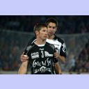 Sven Lakenmacher und Nikola Karabatic.