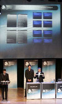 Die CL-Auslosung fand im Rahmen der EHF-Gala statt.