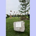 Golfen 2007: Zur Erinnerung an das Triple 2007 wurde ein Baum gepflanzt.