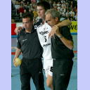 Kim Andersson verletzte sich schwer.