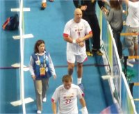 Demetrio Lozano verlie� entt�uscht das "National Indoor Stadium".