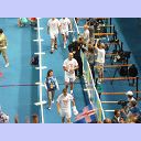 Olympia 2008: ISL - ESP: Demetrio Lozano verl�sst entt�uscht die Arena.