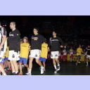 Supercup 2008: Einlauf der Zebras.