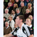 Noka und Mirjana Serdarusic auf der Trib�ne.