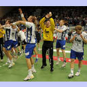 Auch Jubel beim TVG, der den Europacup erreicht hat.