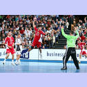 Thierry Omeyer im Tor.