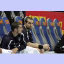 Igor Anic auf der Gummersbacher Bank.