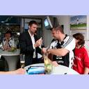 THW-Freunde treffen Christian Sprenger.