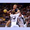 Aron Palmarsson gegen Lasse Boesen.