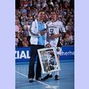 Verabschiedung von Jerome Fernandez.