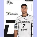 Autogrammkarte 2011/12: Milutin Dragicevic.