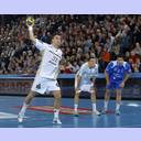 Momir Ilic beim Strafwurf.