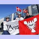 THW-Fans in Kopenhagen.