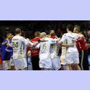 Jubel nach dem Unentschieden.