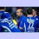 Gro�wallstadts Trainer Peter David.