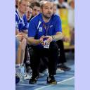 Gro�wallstadts Trainer Peter David.